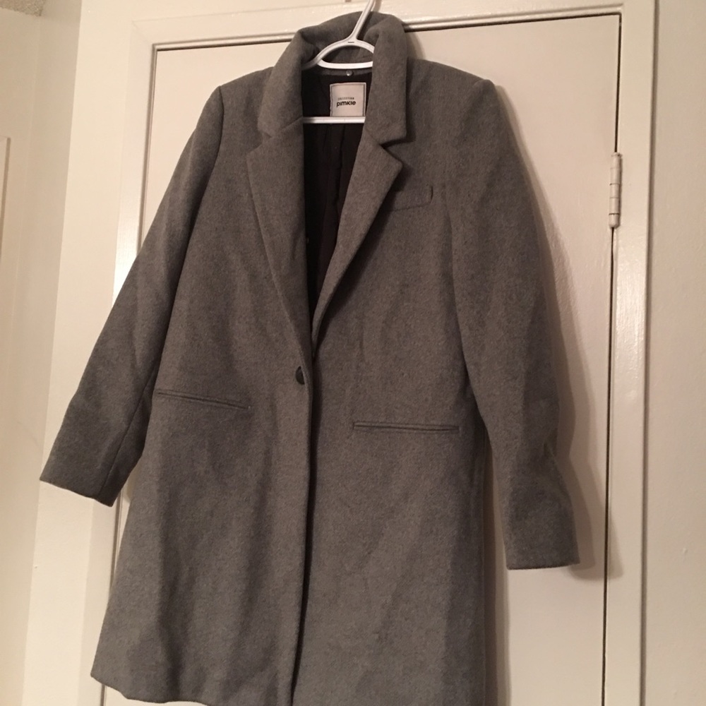 😍SOLD 😍 Collection Pimkie Grey Trench coat